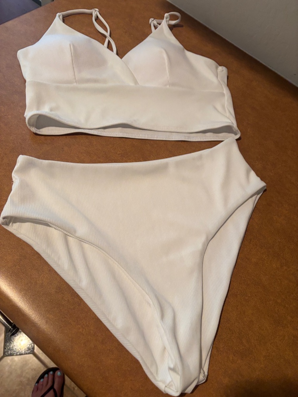 White 2 Piece Bikini